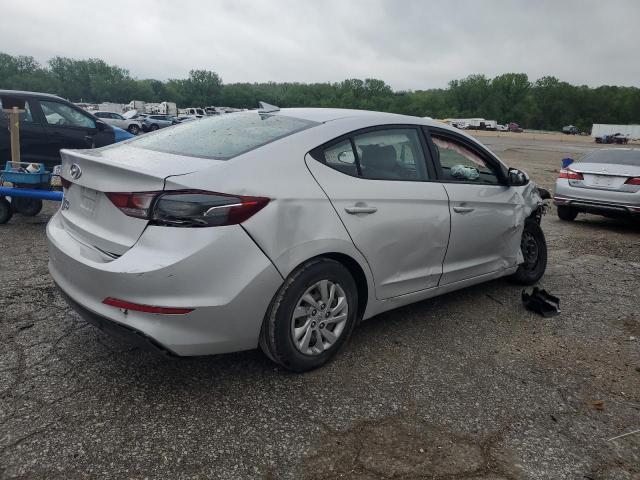 KMHD74LF9HU071024 - 2017 HYUNDAI ELANTRA SE SILVER photo 3