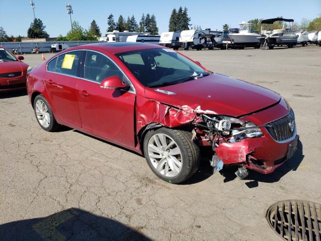 2G4GL5EX7E9321020 - 2014 BUICK REGAL BURGUNDY photo 4