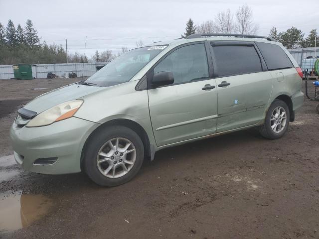 5TDBA29C36S054574 - 2006 TOYOTA SIENNA CE GREEN photo 1