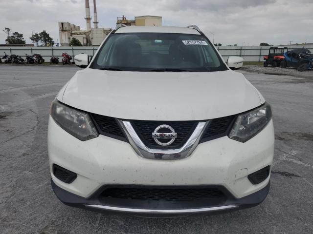 5N1AT2MTXEC837822 - 2014 NISSAN ROGUE S WHITE photo 5