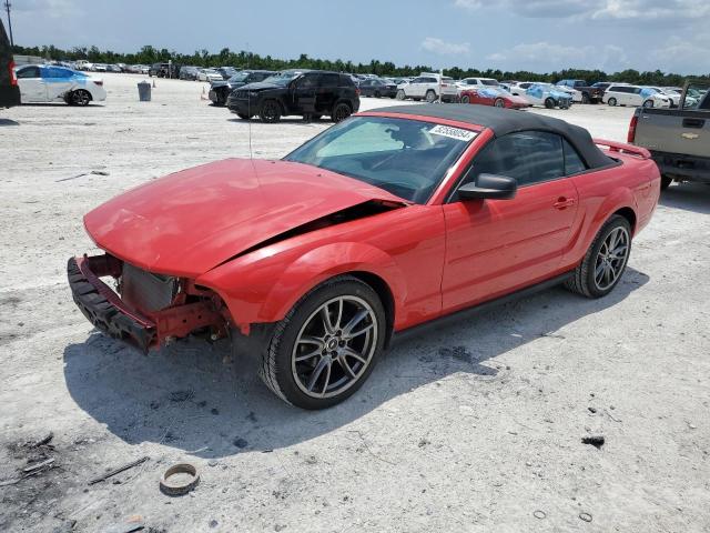 1ZVFT84N465217551 - 2006 FORD MUSTANG RED photo 1