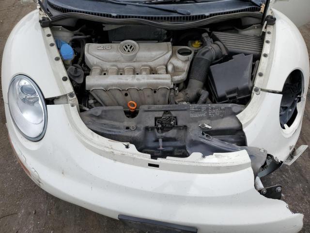 3VWFF31YX7M422392 - 2007 VOLKSWAGEN NEW BEETLE TRIPLE WHITE WHITE photo 11