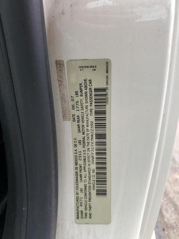 3VWFF31YX7M422392 - 2007 VOLKSWAGEN NEW BEETLE TRIPLE WHITE WHITE photo 12