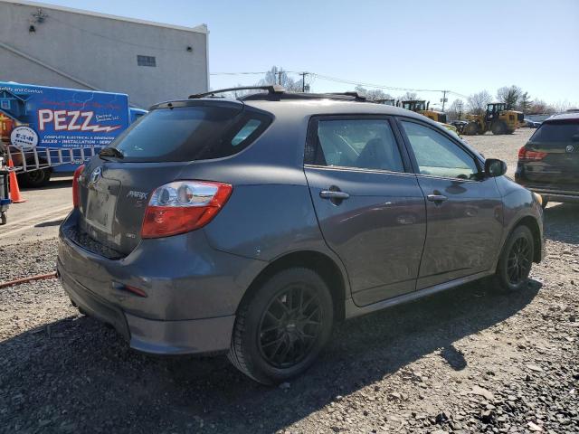 2T1LE40E99C001216 - 2009 TOYOTA MATRIX S GRAY photo 3