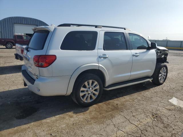 5TDDW5G14FS123589 - 2015 TOYOTA SEQUOIA PLATINUM WHITE photo 3