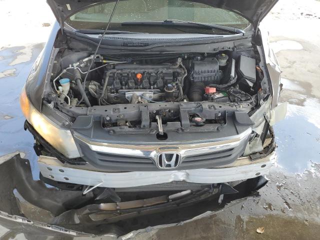 2HGFB2F95CH548387 - 2012 HONDA CIVIC EXL თაფლისფერი ფოტო 11
