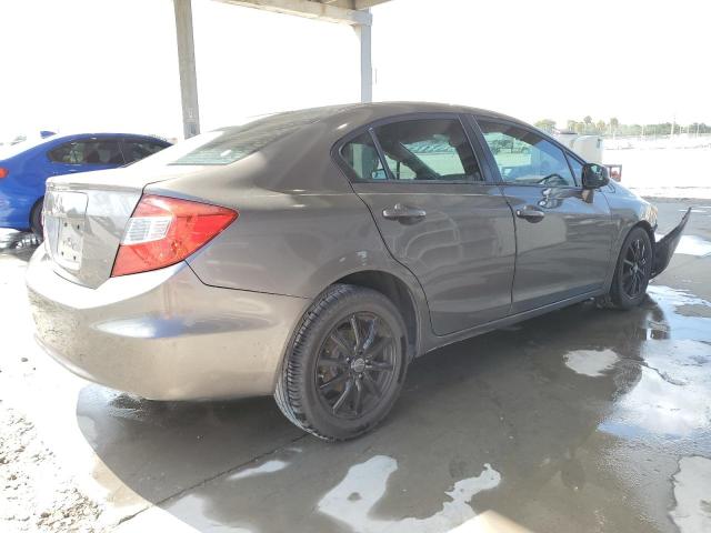 2HGFB2F95CH548387 - 2012 HONDA CIVIC EXL თაფლისფერი ფოტო 3
