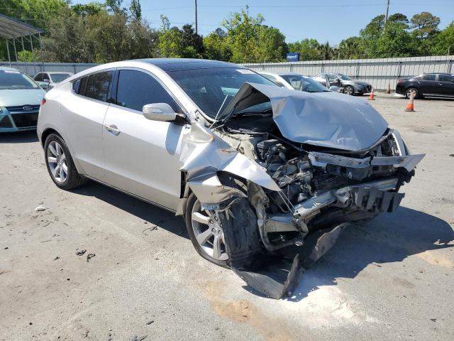 2HNYB1H4XAH503178 - 2010 ACURA ZDX TECHNOLOGY SILVER photo 4