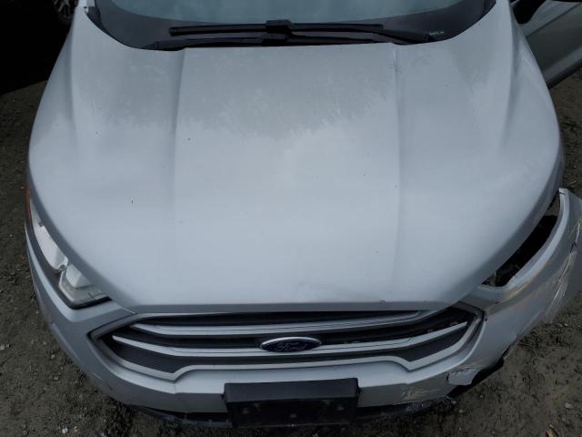 MAJ6P1UL1JC187741 - 2018 FORD ECOSPORT SE SILVER photo 12