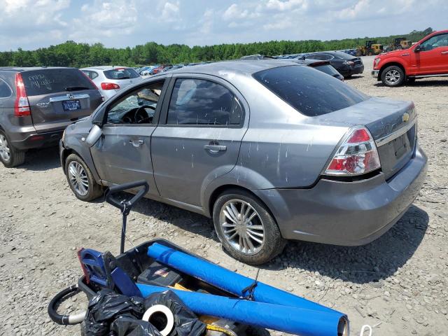 KL1TD56607B119375 - 2007 CHEVROLET AVEO BASE GRAY photo 2