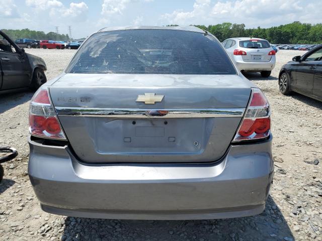 KL1TD56607B119375 - 2007 CHEVROLET AVEO BASE GRAY photo 6