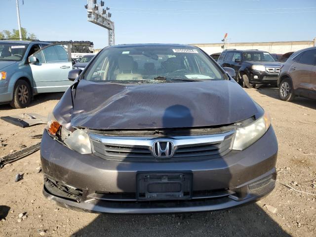 19XFB2F98CE013838 - 2012 HONDA CIVIC EXL Qəhvəyi foto 5