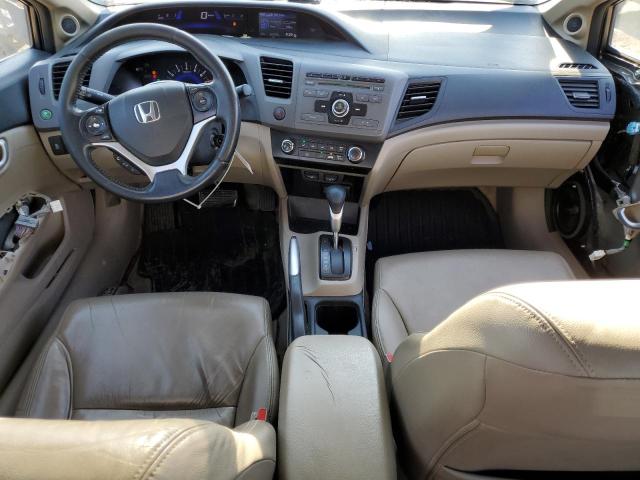 19XFB2F98CE013838 - 2012 HONDA CIVIC EXL Qəhvəyi foto 8
