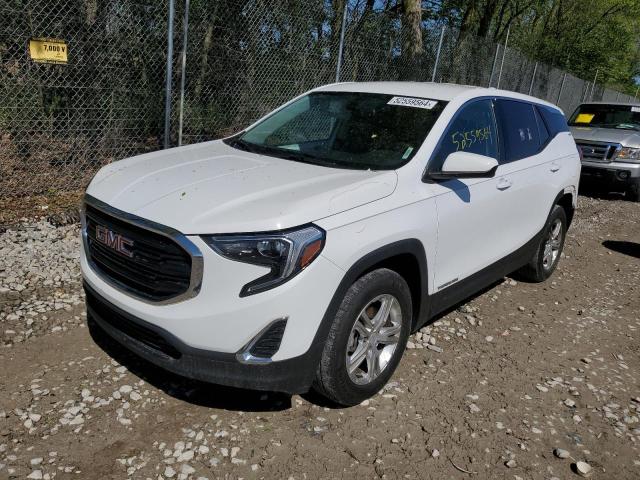 3GKALMEVXJL149449 - 2018 GMC TERRAIN SLE WHITE photo 1