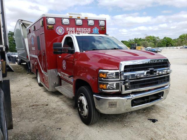 1HTKHPVK4KH306582 - 2019 CHEVROLET SILVERADO RED photo 4