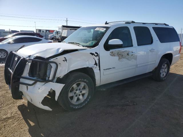 1GKUKKE36AR169371 - 2010 GMC YUKON XL K1500 SLT WHITE photo 1