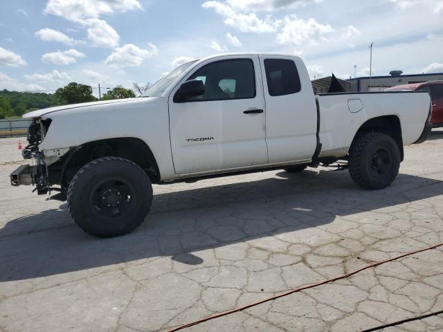 5TETX22N59Z615699 - 2009 TOYOTA TACOMA ACCESS CAB WHITE photo 1