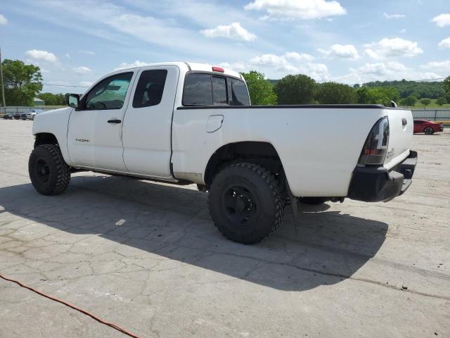 5TETX22N59Z615699 - 2009 TOYOTA TACOMA ACCESS CAB WHITE photo 2