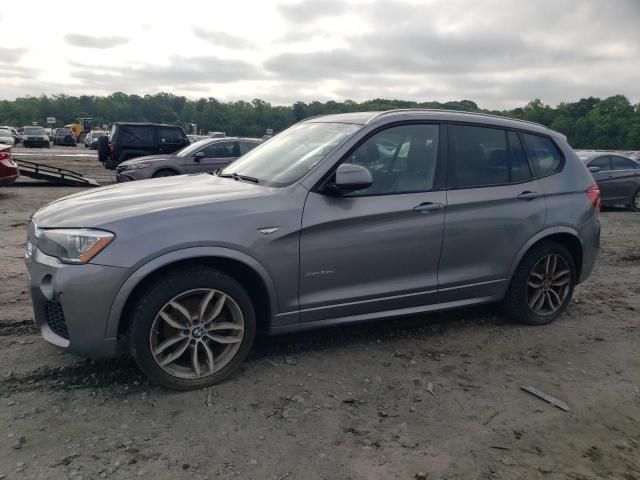 5UXWY3C59F0F83951 - 2015 BMW X3 XDRIVE28D GRAY photo 1