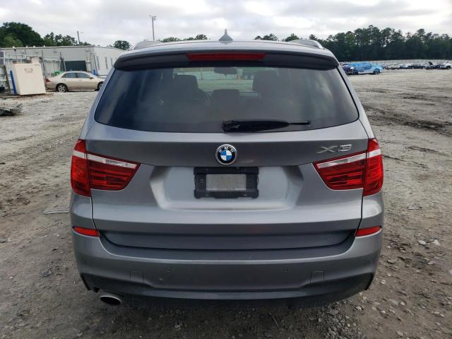 5UXWY3C59F0F83951 - 2015 BMW X3 XDRIVE28D GRAY photo 6