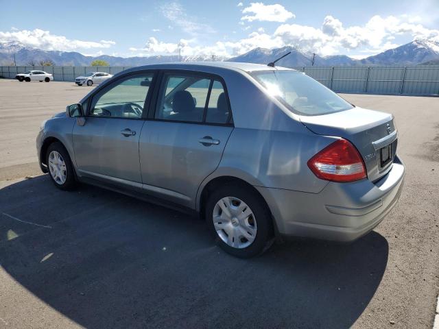 3N1BC1AP5AL365332 - 2010 NISSAN VERSA S GRAY photo 2