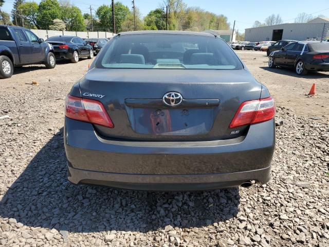 4T1BE46K87U007643 - 2007 TOYOTA CAMRY CE GRAY photo 6