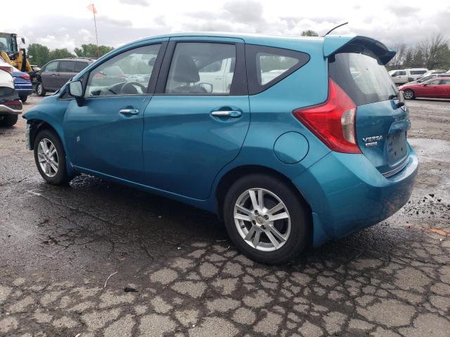 3N1CE2CP0FL376604 - 2015 NISSAN VERSA NOTE S TURQUOISE photo 2