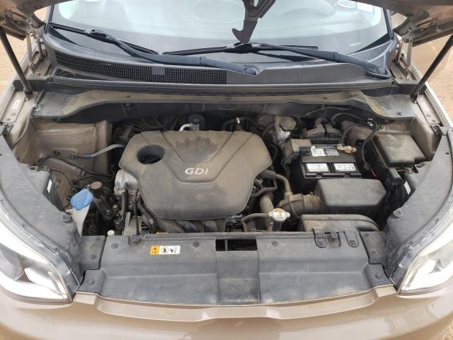 KNDJN2A28E7033974 - 2014 KIA SOUL TAN photo 12