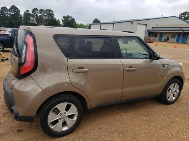 KNDJN2A28E7033974 - 2014 KIA SOUL TAN photo 3