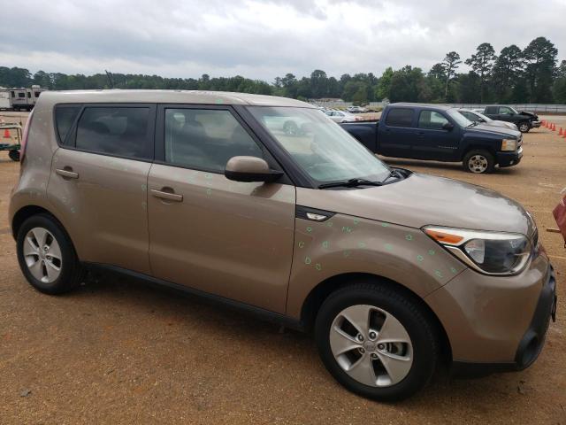 KNDJN2A28E7033974 - 2014 KIA SOUL TAN photo 4