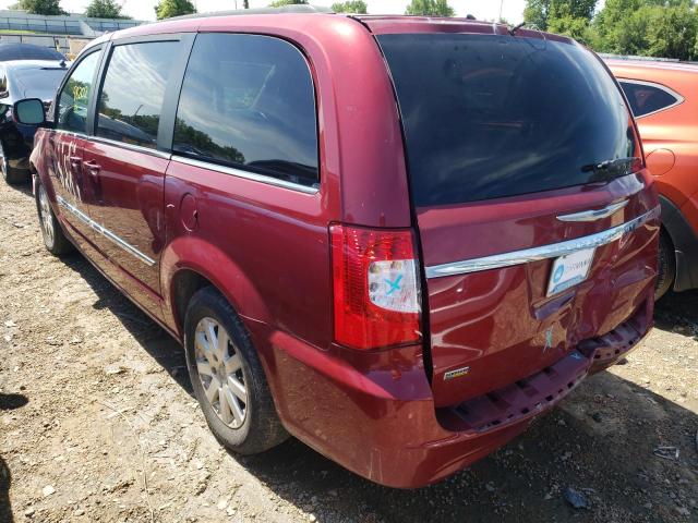 2C4RC1BG6GR213193 - 2016 CHRYSLER TOWN & COU TOURING ბურგუნდია ფოტო 3