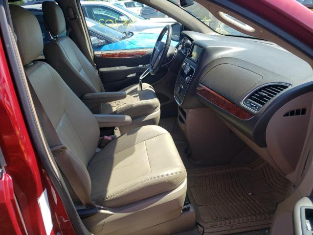 2C4RC1BG6GR213193 - 2016 CHRYSLER TOWN & COU TOURING ბურგუნდია ფოტო 5