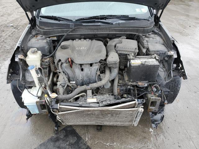 5NPEC4AC2CH406480 - 2012 HYUNDAI SONATA SE ნაცრისფერი ფოტო 11