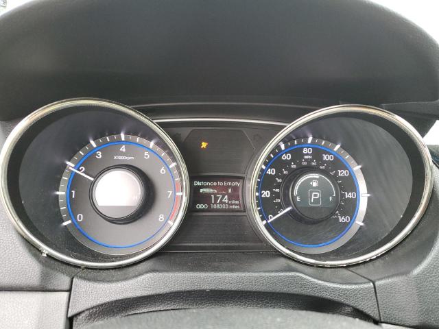 5NPEC4AC2CH406480 - 2012 HYUNDAI SONATA SE ნაცრისფერი ფოტო 9