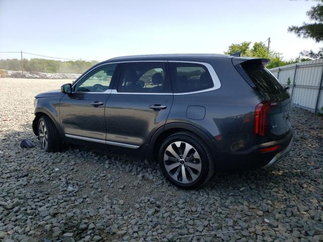 5XYP6DHC0NG219142 - 2022 KIA TELLURIDE S GRAY photo 2