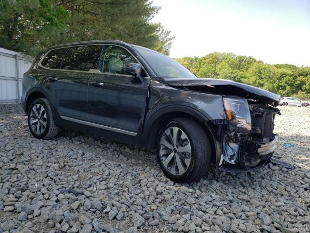 5XYP6DHC0NG219142 - 2022 KIA TELLURIDE S GRAY photo 4