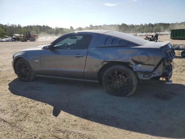 1ZVBP8CFXE5282643 - 2014 FORD MUSTANG GT GRAY photo 2