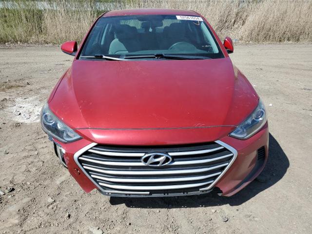 KMHD74LF7HU417653 - 2017 HYUNDAI ELANTRA SE RED photo 5