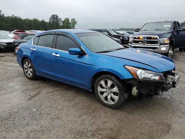 1HGCP36898A086469 - 2008 HONDA ACCORD EXL BLUE photo 4