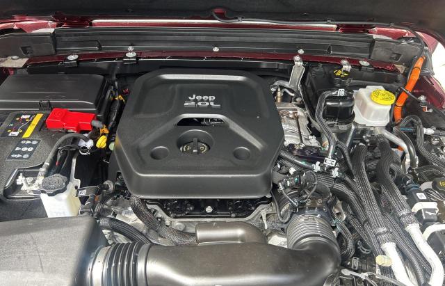 1C4JJXP60MW675547 - 2021 JEEP WRANGLER U SAHARA 4XE BURGUNDY photo 7
