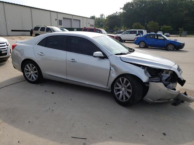 1G11H5SAXDF289433 - 2013 CHEVROLET MALIBU LTZ ნაცრისფერი ფოტო 4