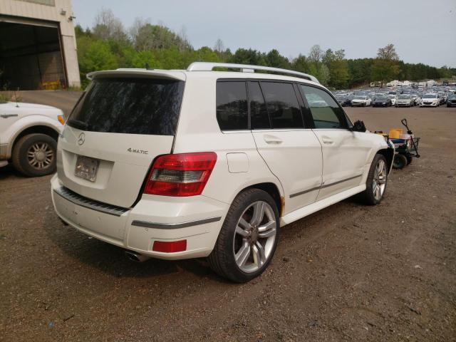 WDCGG8HB2AF473485 - 2010 MERCEDES-BENZ GLK 350 4MATIC WHITE photo 3