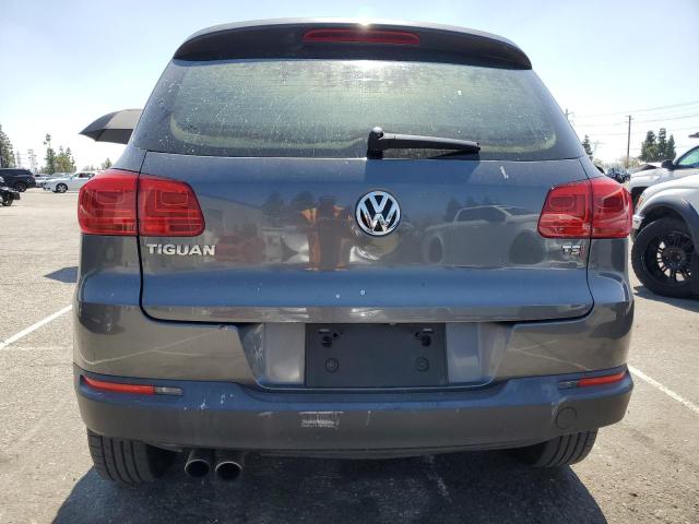 WVGAV7AX9GW513339 - 2016 VOLKSWAGEN TIGUAN S Сұр фото 6