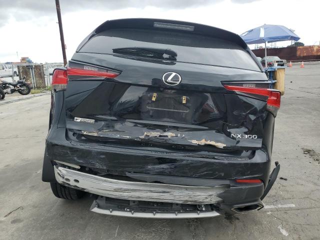 JTJYARBZ1K2117106 - 2019 LEXUS NX 300 BASE შავი ფოტო 6