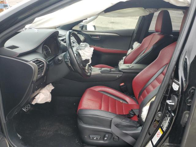 JTJYARBZ1K2117106 - 2019 LEXUS NX 300 BASE შავი ფოტო 7