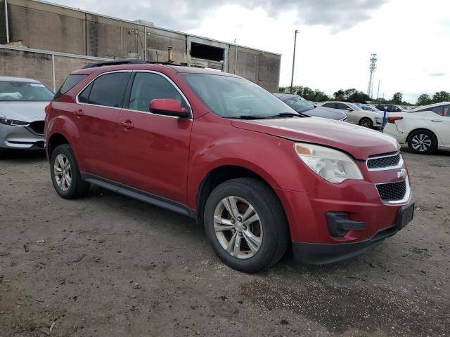 1GNFLFEKXEZ126004 - 2014 CHEVROLET EQUINOX LT RED photo 4