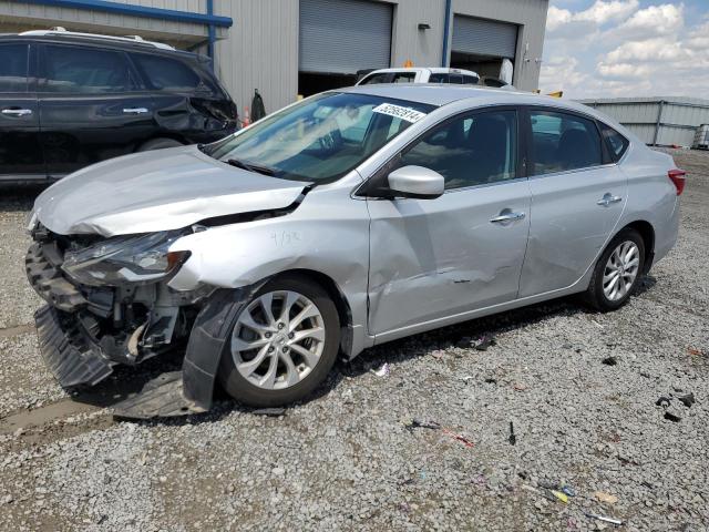 3N1AB7AP4KY288295 - 2019 NISSAN SENTRA S SILVER photo 1