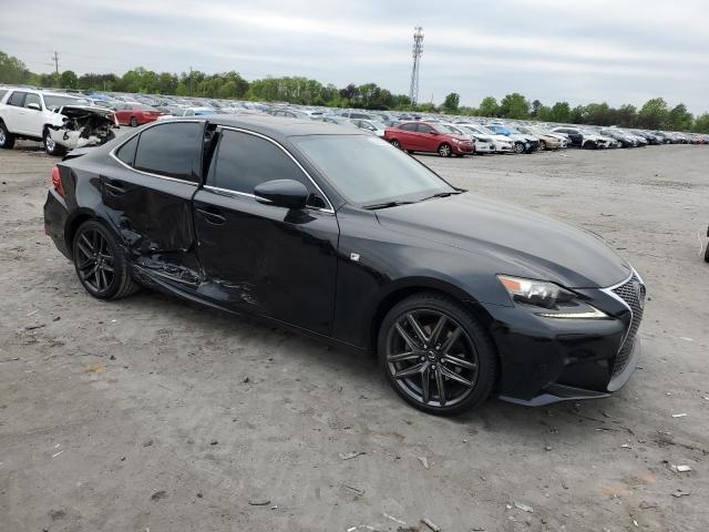 JTHCF1D24E5003361 - 2014 LEXUS IS 250 BLACK photo 4