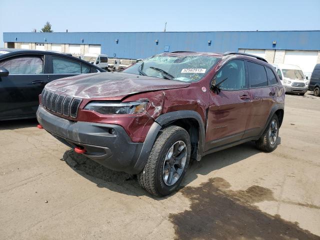 1C4PJMBX9KD288903 - 2019 JEEP CHEROKEE TRAILHAWK MAROON photo 1