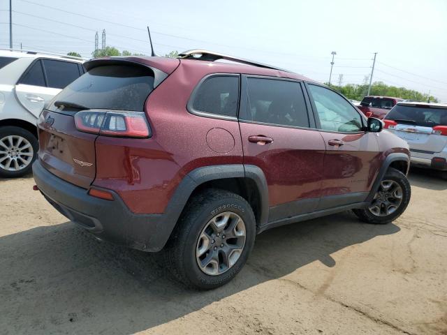 1C4PJMBX9KD288903 - 2019 JEEP CHEROKEE TRAILHAWK MAROON photo 3